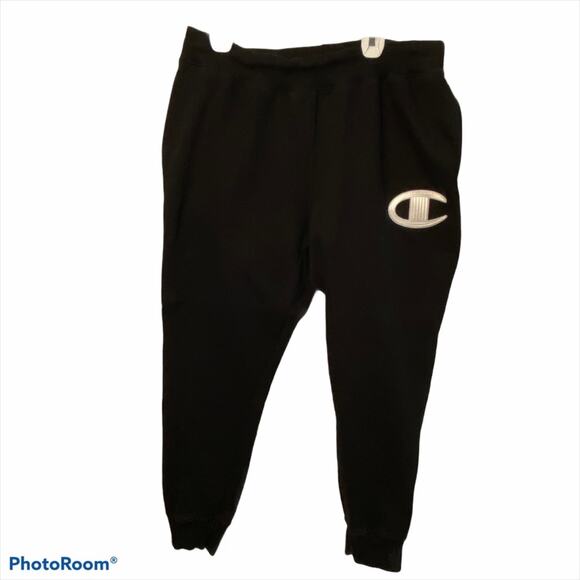 Vintage Champion Joggers Reverse Weave Big "C" Sweatpants 2XL big & tall - Picture 1 of 6